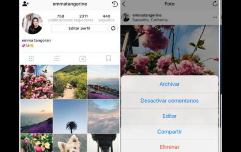 Las actualizaciones anunciadas forman parte de la versión 10.21 de Instagram y versiones posteriores. ESPECIAL /