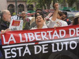 Señalan que todo esfuerzo es válido por la libertad de expresión, así como asegurar la integridad física y vida de los comunicadores. NTX / ARCHIVO