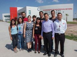 El Mandatario recorrió la institución ‘El Retoño’, ubicada en El Llano, Aguascalientes. TWITTER / @ESanchezHdz