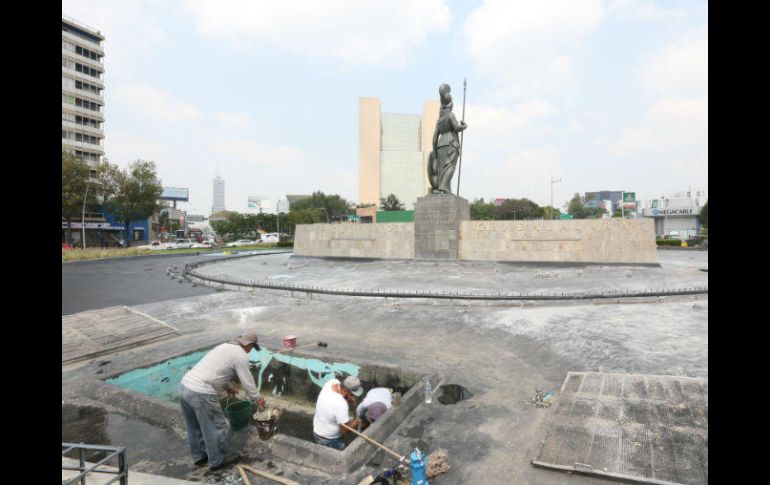 Decidieron dar mantenimiento antes de lo programado para evitar óxido. EL INFORMADOR / G. Gallo