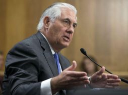 Tillerson compareció ante el Congreso para defender la petición presupuestal de Donald Trump para el año fiscal 2018. EFE / M. Reynolds