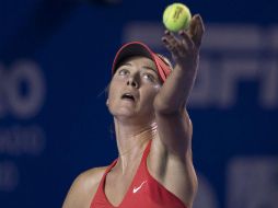 Sharapova vuelve a la actividad luego de cumplir una suspensión por dopaje que la dejó fuera de los torneos importantes. AP / ARCHIVO