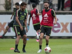 Layún (D) afirma que Portugal tiene un 'plus' en Cristiano Ronaldo, aunque cree que el Tri tiene con qué competir. MEXSPORT / ARCHIVO