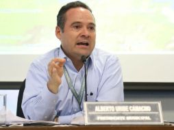 Alberto Uribe explicó que los escurrimientos que llegan a la Zona Valle provienen en gran medida del Bosque La Primavera. ESPECIAL / Gobierno de Tlajomulco