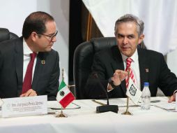 Mancera señaló que la Agenda 2030 es un esfuerzo importante que trasciende distintos ámbitos y agendas de gobierno. SUN / A. Ojeda