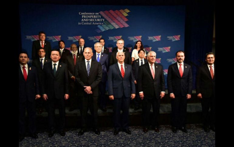 Líderes se reunieron en la Conferencia sobre Seguridad y Prosperidad en Centroamérica. NTX /