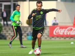 La selección mexicana reconoció la cancha en la que ha de enfrentar a Portugal el domingo. TWITTER / @miseleccionmx