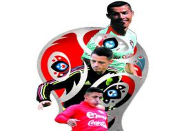 Ronaldo, Chicharito, Alexis Sánchez y Julian Brandt, las figuras a seguir. EL INFORMADOR /