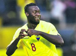 Felipe Caicedo, una de las estrellas de la Selección ecuatoriana, invitó a erradicar el racismo. 'Di no al racismo'. escribió. MEXSPORT /