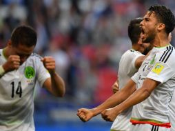 México logró empatar ante Portugal en debut de la copa Confederaciones. AFP / Y. Cortez