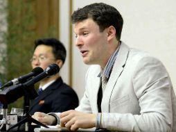 Otto Warmbier presentaba graves lesiones cerebrales luego de su detención en Corea del Norte. AFP / ARCHIVO