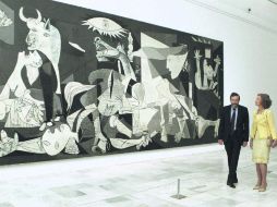 Guernica. El cuadro se encuentra expuesto en el Museo Reina Sofía. EFE /