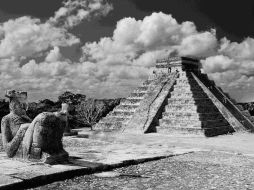 Chichén Itzá. La exposición muestra la monumental belleza del legado maya. ESPECIAL / Ignacio Guevara