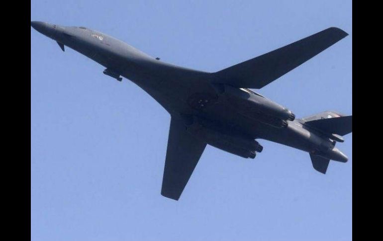 La última vez que EU envió bombarderos B-1 a la península de Corea fue el pasado 29 de mayo. AP / ARCHIVO