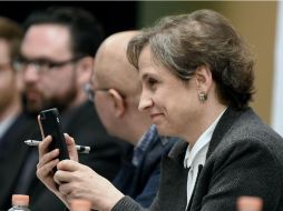 Carmen Aristegui, otros periodistas y algunos activistas dieron a conocer su postura ante lo revelado. AFP /  A. Estrella