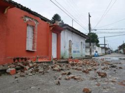 El movimiento telúrico de 7.0 grados de magnitud ocasionó sobretodo daños materiales en la entidad. EFE / ARCHIVO