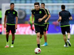 El Tri enfrentará a Nueva Zelanda mañana miércoles, en su segundo partido de Copa Confederaciones. AFP / F. Fife