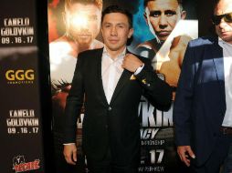 El combate entre Saúl 'el Canelo' Álvarez y Gennady Golovkin se realizará el 16 de septiembre. AFP / B. Barket