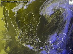 El Conagua prevé tormentas intensas en Chiapas, Guerrero, Oaxaca, Campeche, Quintana Roo, Veracruz, Tabasco y Yucatán. TWITTER / @conagua_clima