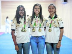 Con la mira puesta en Tokio. Camila y Brisa Meza, así como Regina Romo sueñan con representar a México en unos Juegos Olímpicos. EL INFORMADOR / F. Atilano