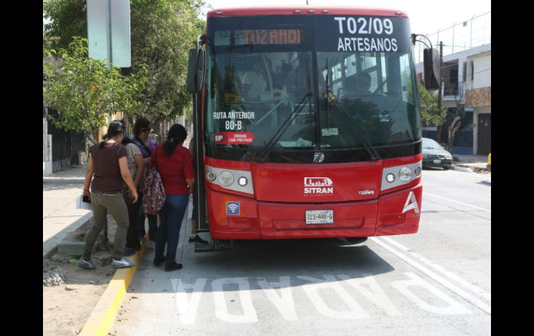 La tarifa social no se observa en el estudio que se realizó para aprobar un aumento al pasaje. EL INFORMADOR / ARCHIVO