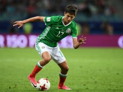 Damm agradece a Juan Carlos Osorio por alinearlo como titular ante Nueva Zelanda. AFP / F. Fife