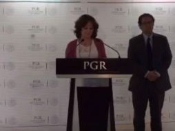 Según Sara Herrerías, la Policía Científica investigará los números telefónicos de donde se emitieron los mensajes infectados. TWITTER / @PGR_mx