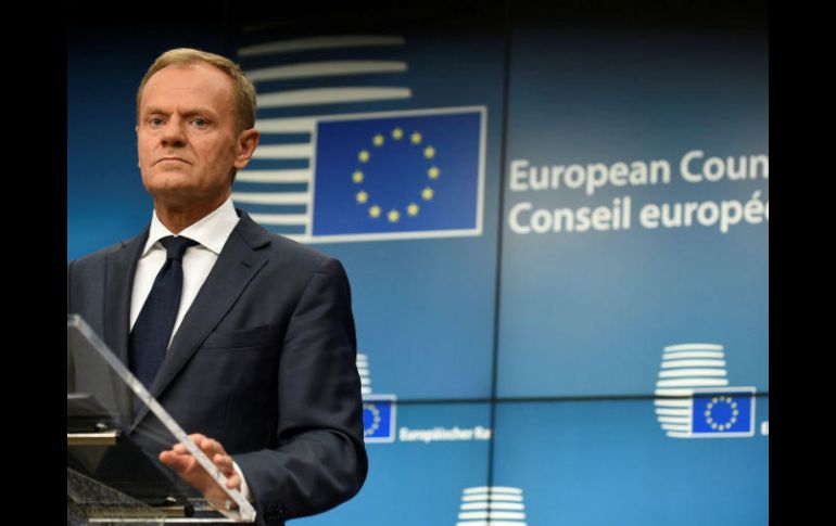 Donald Tusk recorda que los derechos de los ciudadanos son la prioridad número uno” para el bloque de 27. AFP / J. Thys