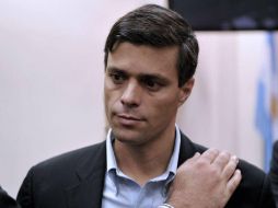 Leopoldo López se encuentra prisionero desde 2014. AFP / ARCHIVO