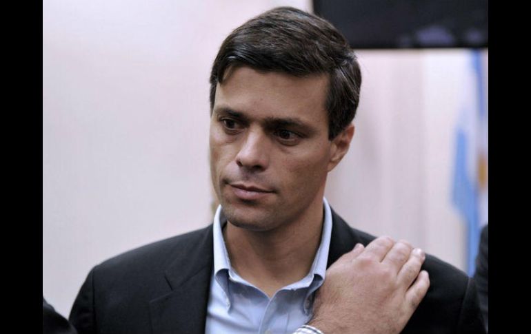 Leopoldo López se encuentra prisionero desde 2014. AFP / ARCHIVO