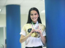 Paula Jamieson participó en la reciente Olimpiada Nacional en la que se colgó seis medallas de oro. EL INFORMADOR / F. Atilano