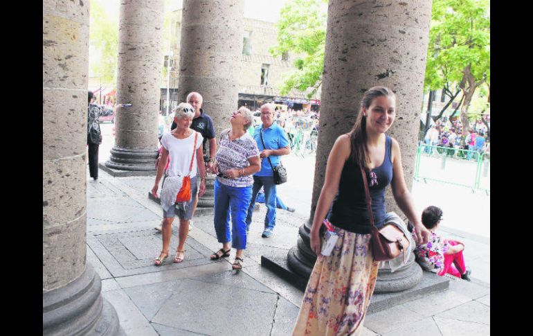 Afluencia. Tan sólo en el primer cuatrimestre de 2017 ya visitaron cuatro millones de turistas a la zona metropolitana. EL INFORMADOR / ARCHIVO