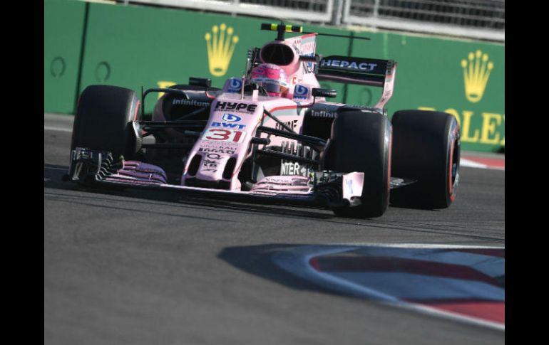 Ocon afirma que es necesario discutir el incidente con 'Checo' de manera interna. AFP / A. Isakovic