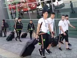 Sin sobresaltos llega la Selección Nacional Mexicana a Adler. TWITTER / @miseleccionmx