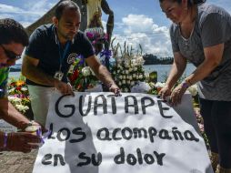 Se decretaron tres días de luto por la tragedia en la represa. AFP / J. Sarmiento