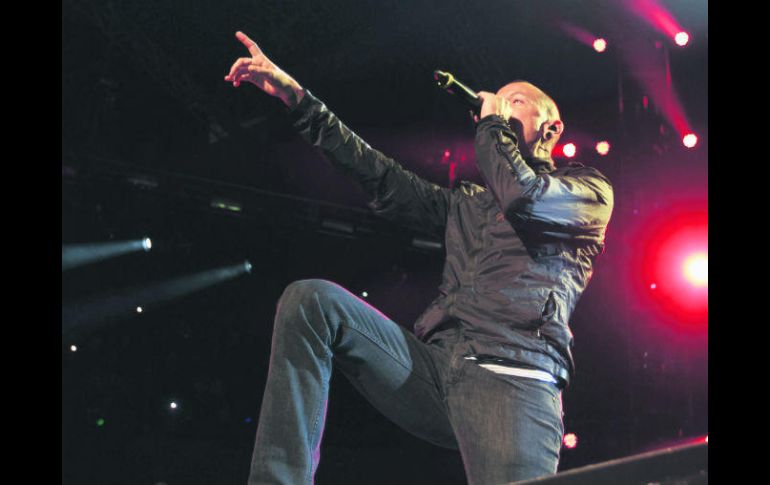 Linkin Park. Chester Bennington, vocalista de la banda, que busca explorar nuevos sonidos. NTX /