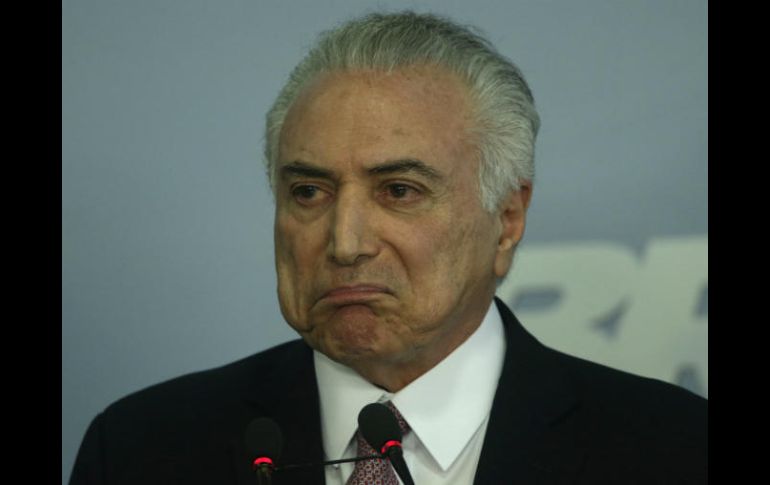 La recuperación económica del país está en entredicho debido al nuevo escándalo de Temer acusado de soborno. EFE / J. Alvés