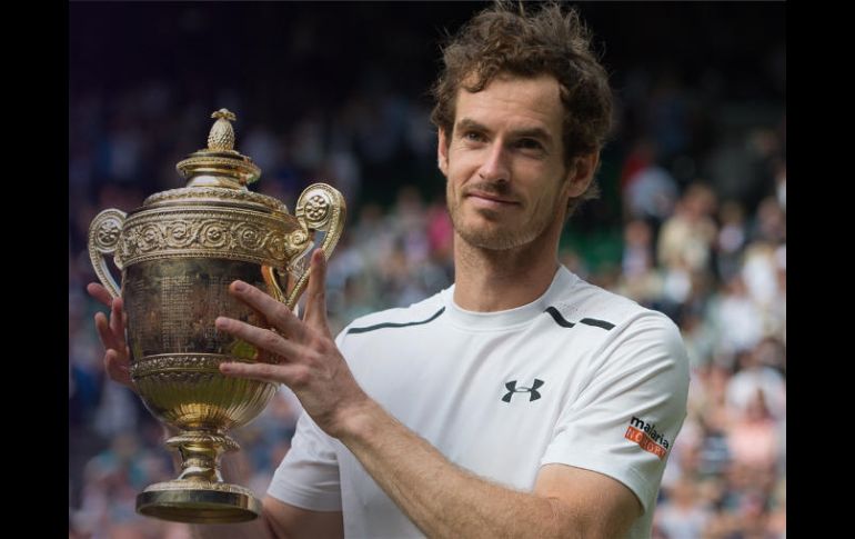 El número uno del mundo, Andy Murray, llega al evento de tenis en Londres como campeón defensor. TWITTER / @Wimbledon