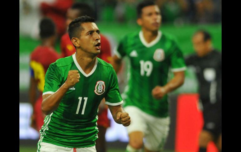 El Tricolor se impuso con el gol de Hernández, desde el manchón penal al minuto 32. AFP / R. Vazquez