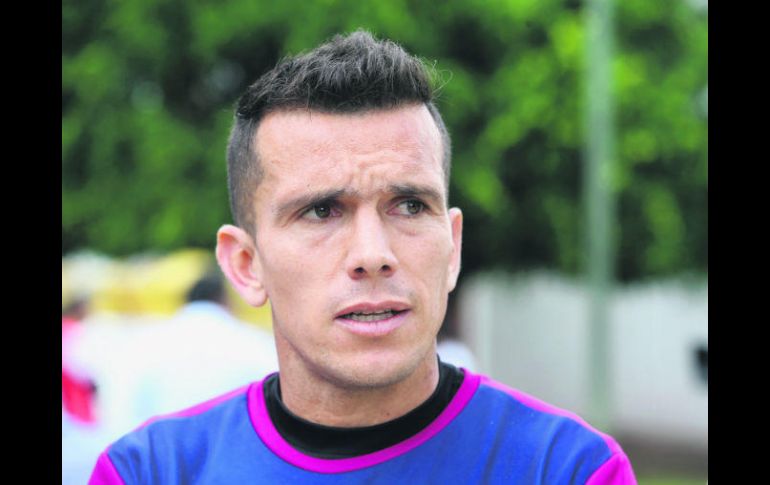 Toda la carne al asador. El 'Chato' Rodríguez dará todo en la cancha en los seis meses que restan con Morelia. EL INFORMADOR / M. Vargas