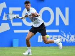 El de Eastbourne es el primer torneo de hierba preparatorio Wimbledon que ''Nole'' disputa desde 2010. AFP / G. Kirk