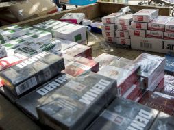 Elementos de la PGR decomisan este jueves 48 mil cigarros de procedencia ilícita. EL INFORMADOR / ARCHIVO