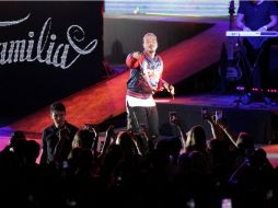 J Balvin, temas como 'Ginza' y 'Bobo' llevaron a la cumbre. EL INFORMADOR / F. Atilano