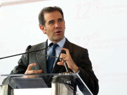 El presidente del Instituto consideró la importancia de ‘avanzar en el diseño de una estrategia de cultura cívica’. SUN / B. Fregoso