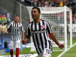 Fabián ha anotado siete goles y ha puesto cuatro asistencias durante su estancia en Alemania. TWITTER / @Eintracht