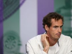 Murray descarta que el hecho de que varios jugadores pudieran arrebatarle el número uno le intranquilice. AFP / J. Leicester