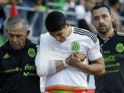 Pulido estaría unos tres meses fuera de las canchas debido a la fractura que sufrió ante Paraguay. AP / ARCHIVO