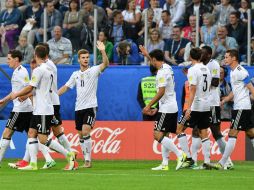 La Selección alemana añade un trofeo más a su rico palmarés histórico. AFP / M. Antonov