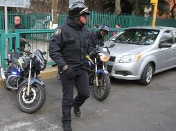 Lo policía puso bajo resguardo la tienda donde ocurrió el crimen. NTX / ARCHIVO