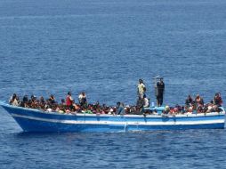 Los migrantes llegaron en buen estado de salud al puerto de Motril, en España. EFE / ARCHIVO